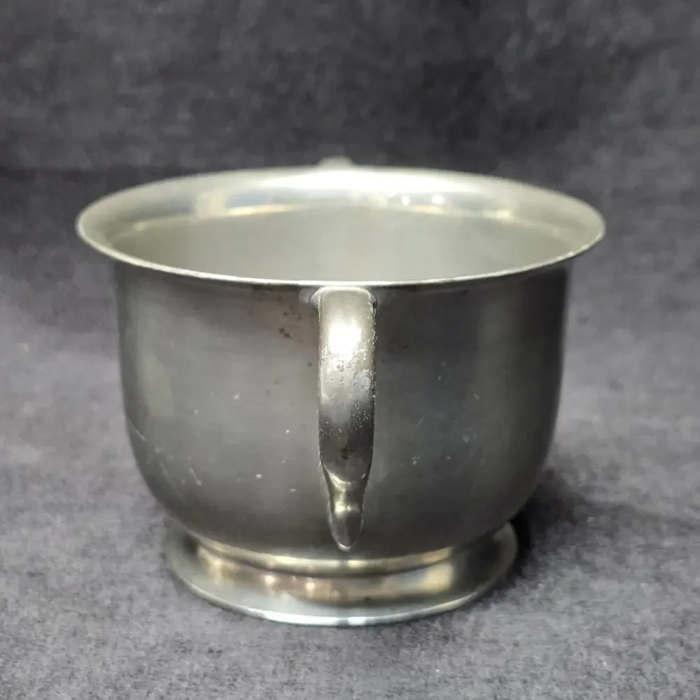 Vintage Old Colony Pewter 39 Silver Sugar Bowl Dish